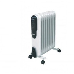 Масляный обогреватель РЕСАНТА ОМПТ-12Н [67/3/5] 2,5кВт, 570x140x650, 12 секций, 12,2 кг }